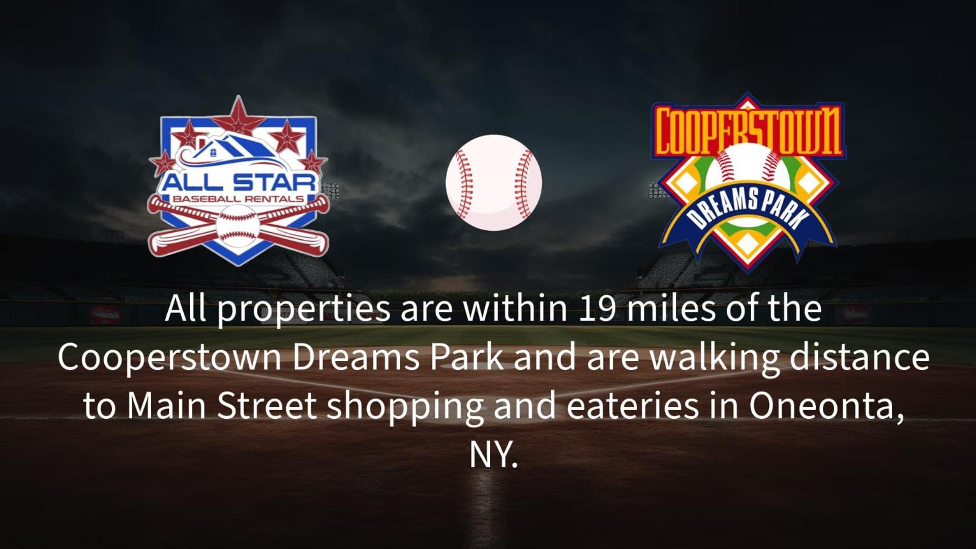 After The Game Apt 2 All Star Baseball Rentals Oneonta Esterno foto